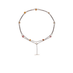 Hessonite & Mulberry Wrap